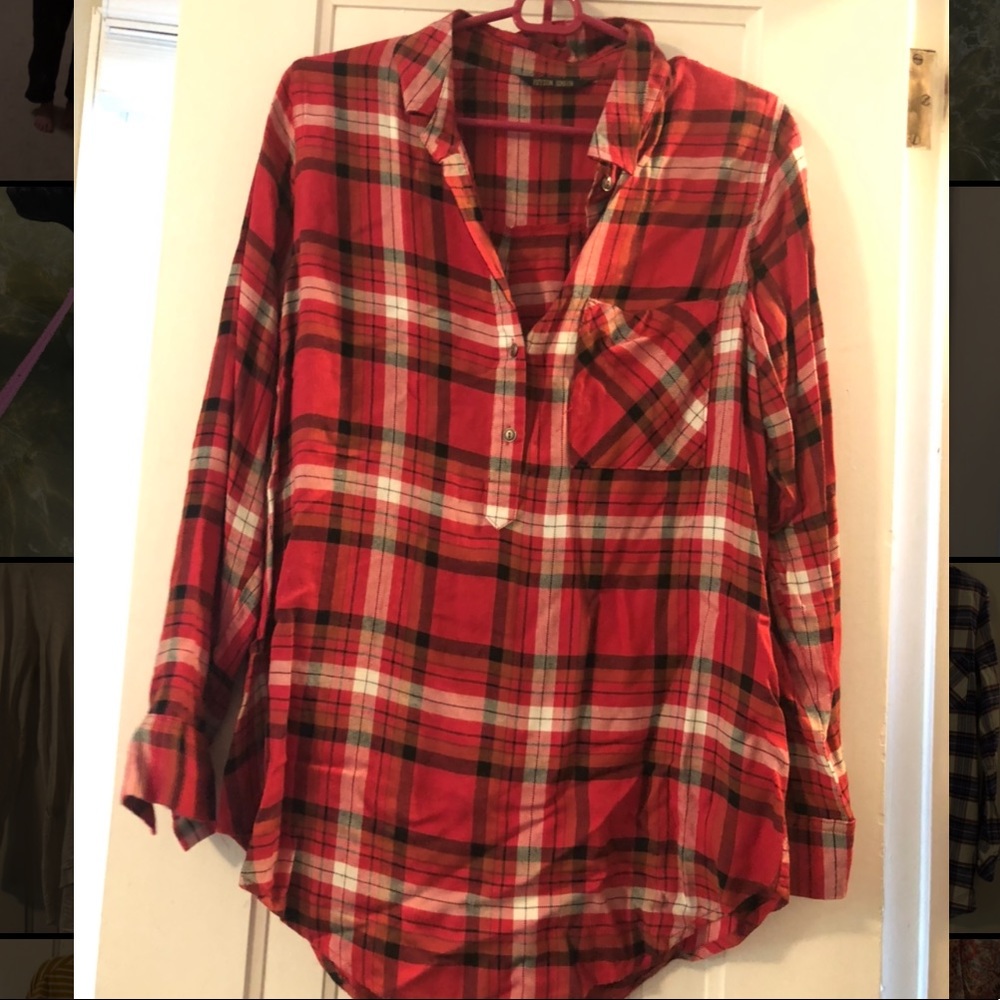 Peyton Jenson Plaid Tunic